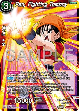 Pan, Fighting Tomboy (EX24-19) - Expansion Deck Box Set 24 Premium 7th Anniversary Box 2024 Foil