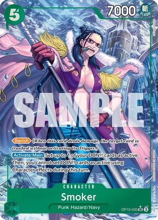 Smoker (030) (Parallel) (OP10-030) - Royal Blood Foil