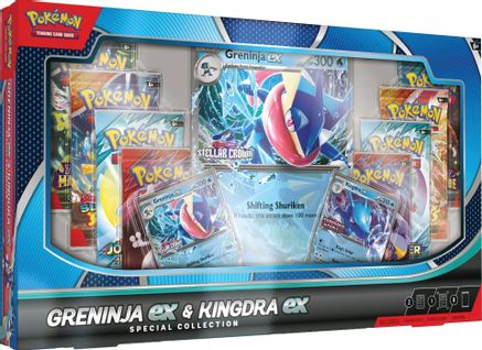 Greninja EX & Kingdra EX Special Collection Box
