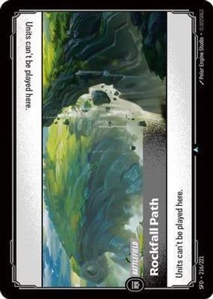 Rockfall Path (216/221) - Spiritforged Foil