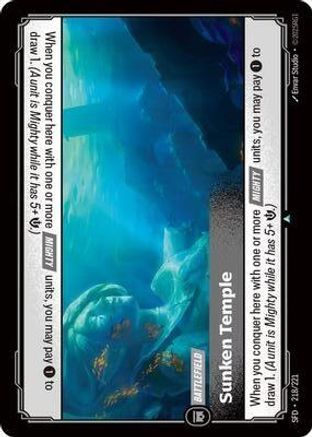 Sunken Temple (218/221) - Spiritforged Foil