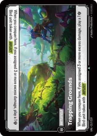 Trapping Grounds (217/219) - Unleashed Foil