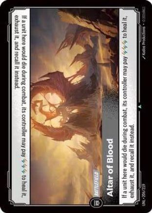 Altar of Blood (206/219) - Unleashed Foil