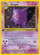 Gengar (005/62) [Fossil] 1st Edition Holofoil - Holo Rare