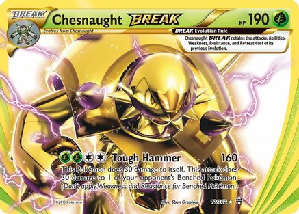 Chesnaught BREAK (012/162) [XY  BREAKthrough] Holofoil - Ultra Rare