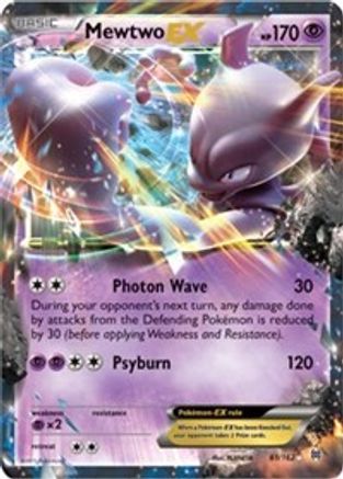 Mewtwo EX (061/162) [XY  BREAKthrough] Holofoil - Ultra Rare