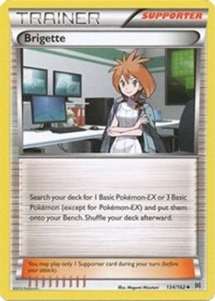 Brigette (134/162) [XY  BREAKthrough] Reverse Holofoil - Uncommon