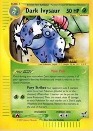 Dark Ivysaur - 6 [Winner] (6/009) [Best of Promos] - Promo