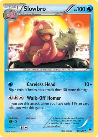 Slowbro (020/122) [XY  BREAKpoint] - Uncommon