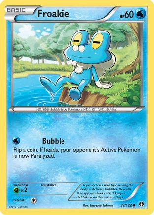 Froakie (038/122) [XY  BREAKpoint] Reverse Holofoil - Common