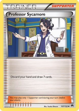 Professor Sycamore (107/122) [XY  BREAKpoint] - Uncommon