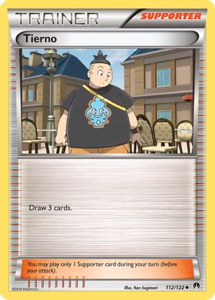 Tierno (112/122) [XY  BREAKpoint] - Uncommon