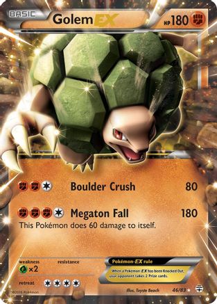 Golem EX (046/83) [Generations] Holofoil - Ultra Rare