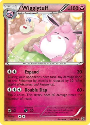 Wigglytuff (066/124) [XY  Fates Collide] - Uncommon
