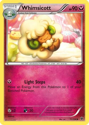 Whimsicott (071/124) [XY  Fates Collide] - Uncommon