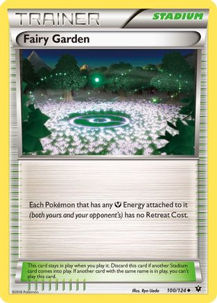 Fairy Garden (100/124) [XY  Fates Collide] Reverse Holofoil - Uncommon