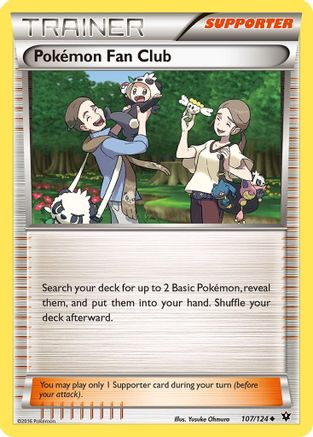 Pokemon Fan Club (107/124) [XY  Fates Collide] - Uncommon