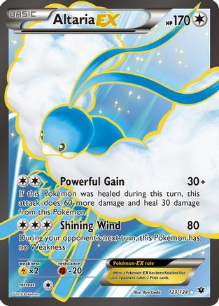 Altaria EX (Full Art) (123/124) [XY  Fates Collide] Holofoil - Ultra Rare