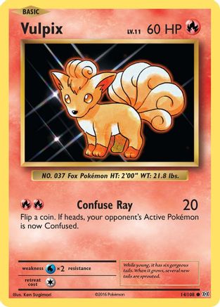 Vulpix (014/108) [XY  Evolutions] - Common