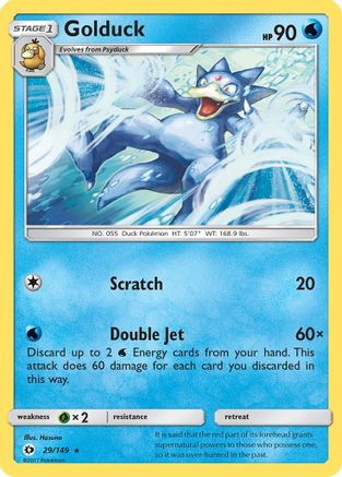 Golduck (029/149) [SM Base Set] - Rare