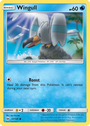 Wingull (037/149) [SM Base Set] - Common