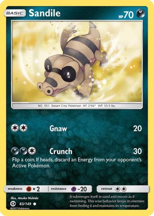 Sandile (083/149) [SM Base Set] - Common