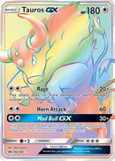 Tauros GX (Secret) (156/149) [SM Base Set] Holofoil - Secret Rare