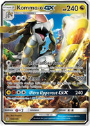 Kommo-o GX (100/145) [SM  Guardians Rising] Holofoil - Ultra Rare