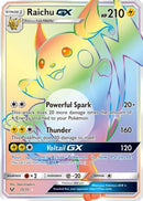 Raichu GX (Secret) (75/73) [Shining Legends] Holofoil - Secret Rare