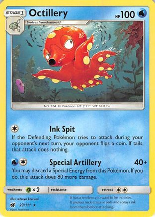 Octillery (23/111) [SM  Crimson Invasion] - Rare