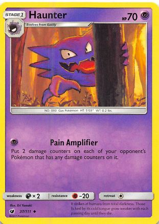 Haunter (037/111) [SM  Crimson Invasion] - Uncommon