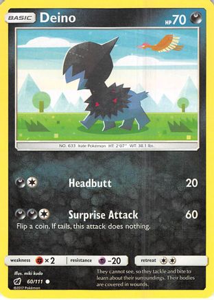 Deino (060/111) [SM  Crimson Invasion] - Common