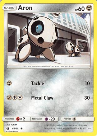 Aron (065/111) [SM  Crimson Invasion] - Common