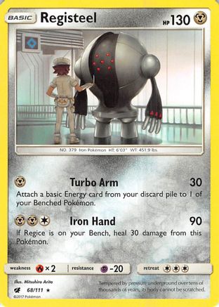 Registeel (068/111) [SM  Crimson Invasion] - Rare