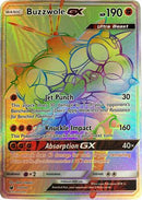 Buzzwole GX (Secret) (115/111) [SM  Crimson Invasion] Holofoil - Secret Rare