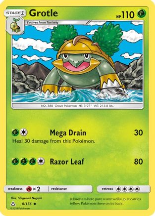 Grotle (008/156) [SM  Ultra Prism] - Uncommon