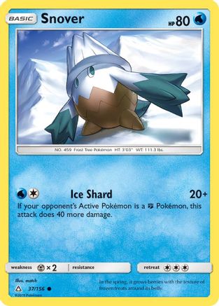 Snover (037/156) [SM  Ultra Prism] - Common