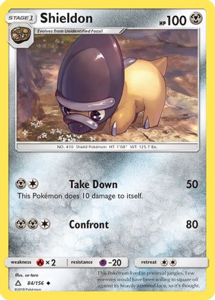 Shieldon (084/156) [SM  Ultra Prism] - Uncommon