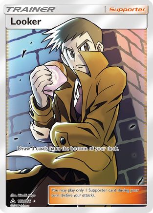 Looker (Full Art) (152/156) [SM  Ultra Prism] Holofoil - Ultra Rare