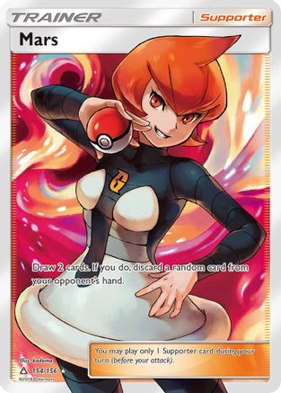 Mars (Full Art) (154/156) [SM  Ultra Prism] Holofoil - Ultra Rare