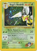 Koga's Beedrill (009/132) [Gym Challenge] Unlimited Holofoil - Holo Rare