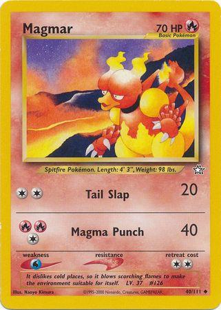 Magmar (040/111) [Neo Genesis] Unlimited - Uncommon