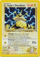 Lt. Surge's Electabuzz (006/132) [Gym Heroes] Unlimited Holofoil - Holo Rare