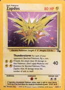 Zapdos (015/62) [Fossil] Unlimited Holofoil - Holo Rare
