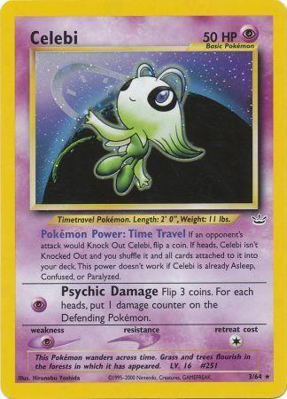Celebi (3/64) [Neo Revelation] Unlimited Holofoil - Holo Rare
