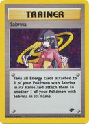 Sabrina (20/132) [Gym Challenge] Unlimited Holofoil - Holo Rare