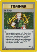 Lt. Surge (017/132) [Gym Heroes] Unlimited Holofoil - Holo Rare