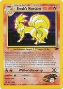 Brock's Ninetales (003/132) [Gym Challenge] Unlimited Holofoil - Holo Rare