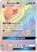 Banette GX (Secret) (174/168) [SM  Celestial Storm] Holofoil - Secret Rare