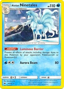 Alolan Ninetales (Cracked Ice Holo) (028/147) [Deck Exclusives] Holofoil - Holo Rare